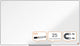 Nobo impression pro widescreen magnetisch whiteboard emaille - 122x69cm - met pennengoot - inclusief whiteboard marker - wit