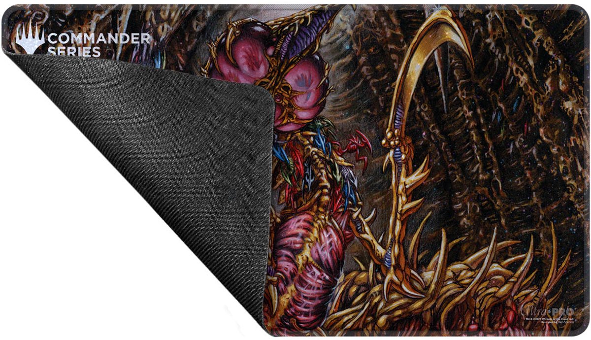 Ultrapro ultra pro - magic: the gathering - commander series - fan vote 1 - sliver queen holofoil playmat - uk