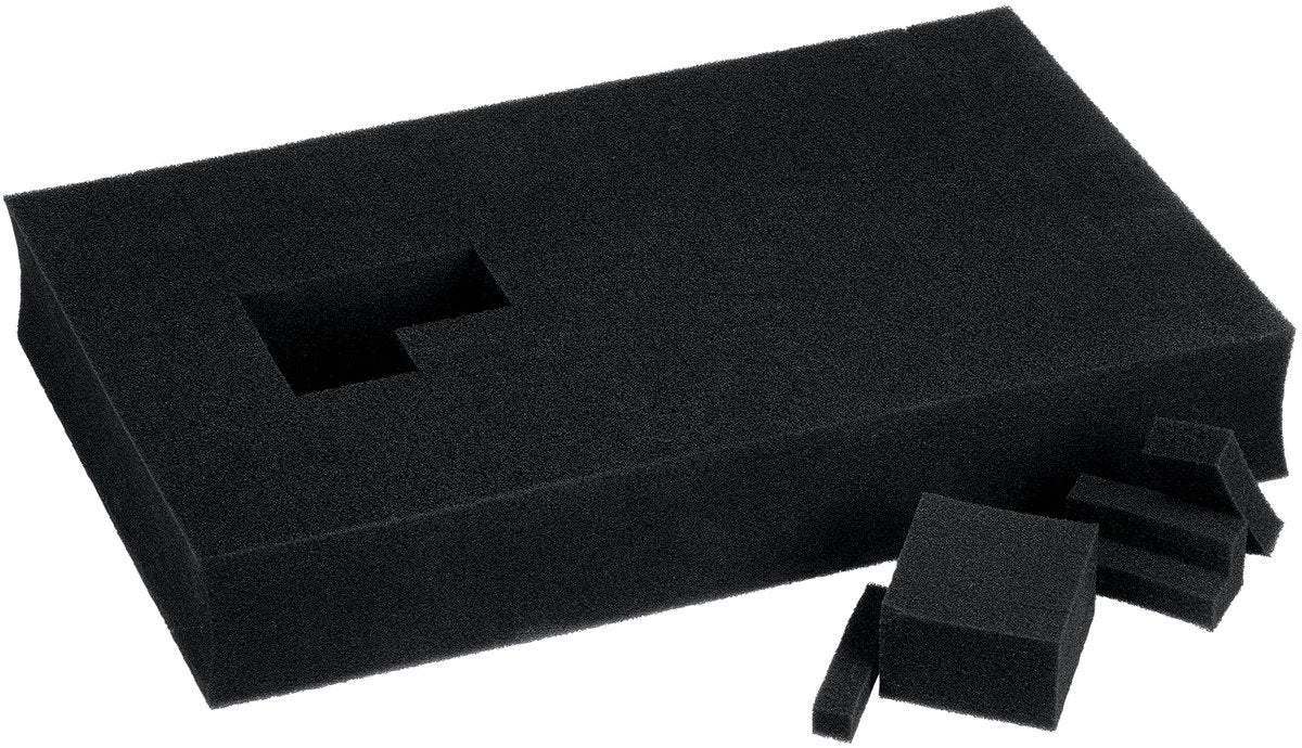 Einhell original grid foam inserts set for e-case system (grid foam as insert suitable for case of the -e-case system - safe and adaptable storage for sensitive devices)