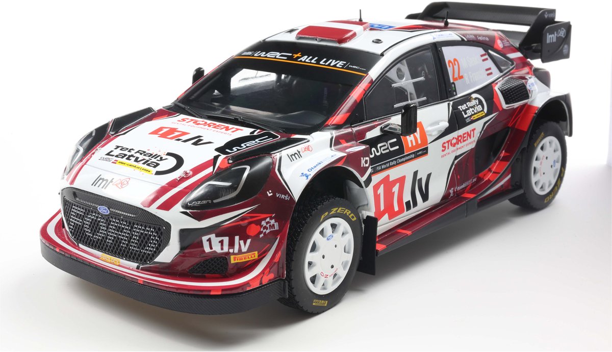Solido ford puma rally 1 h. #22 m.sesks r.francis tet rally letonia escala 1:18