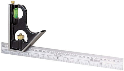 Stanley serie 0-46-151 - comparatore angolare universale - 300mm - libella - custodia in ghisa