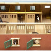 Kids Globe Globe Horse Estable con 7 cajas, 1:24