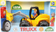 Lena bulldozer truxx boys 37 x 16 x 22 cm negro amarillo
