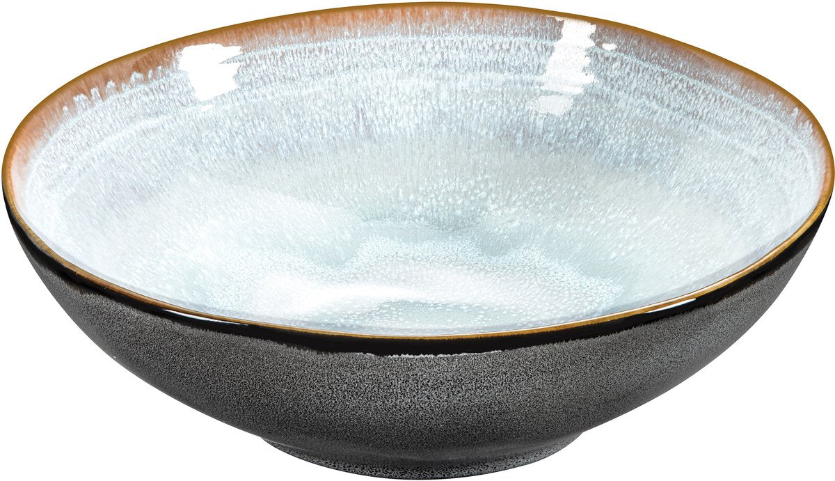 Medard de noblat - shadow aqua - saladeschaal 24 cm - 2 delig