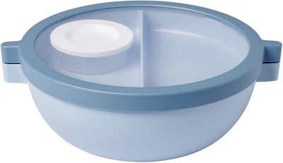 Ciotola per il pranzo Mepal bento - blu nordico - 4 scomparti - 1,5 l