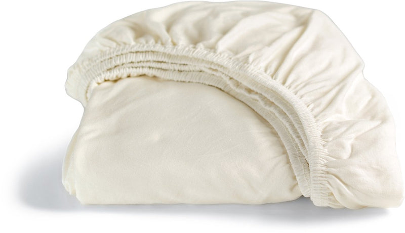 Cenicienta - sábana bajera (hasta 25 cm) - jersey doble - 70x200 - marfil