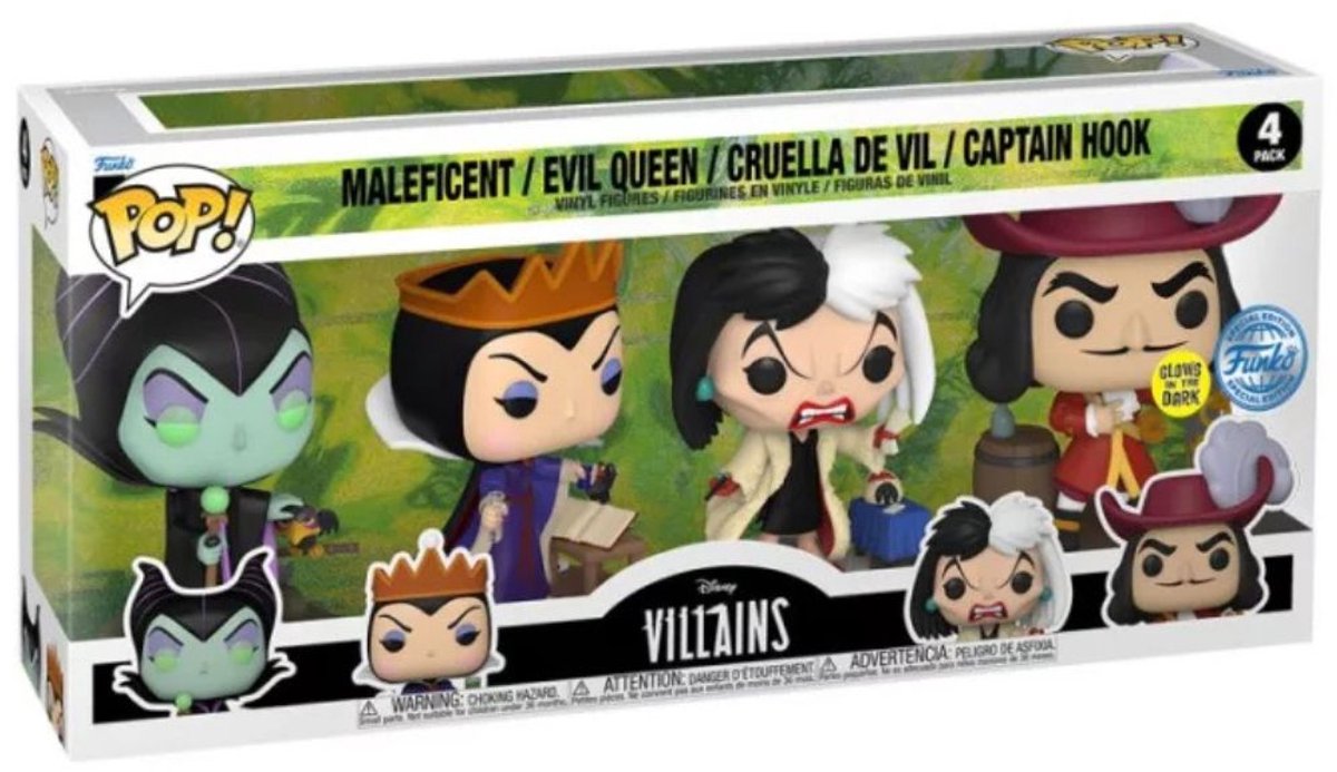 Funko pop! disney schurken figuur veelkleurig