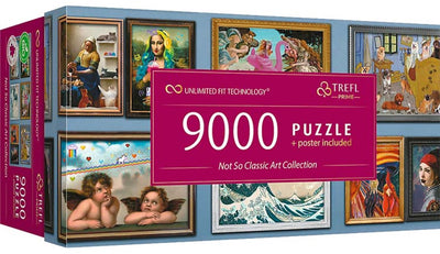 Colección de arte de rompecabezas Trefl: colección de arte no tan clásica 9000 piezas fsc.
