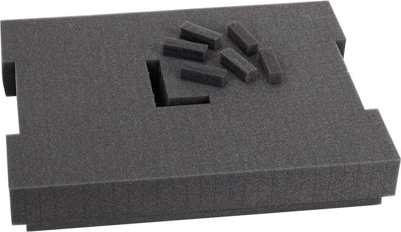 Bosch inserto de espuma de rejilla para l-boxx 136 410 x 317 x 61 mm 1ud