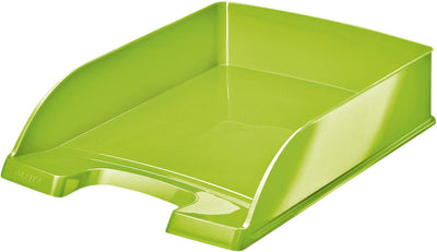 Leitz letter tray wow a4 green ds5