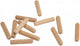 Tasselli in legno scanalati Wolfcraft | buca | ø8 x 40 mm| 150 pezzi - 2907000