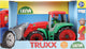 Lena tractor truxx jongens 38,1 x 16,5 cm rood groen