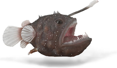 Statuetta Collecta - rana pescatrice - (xl) - animali marini - dipinta a mano - miniatura