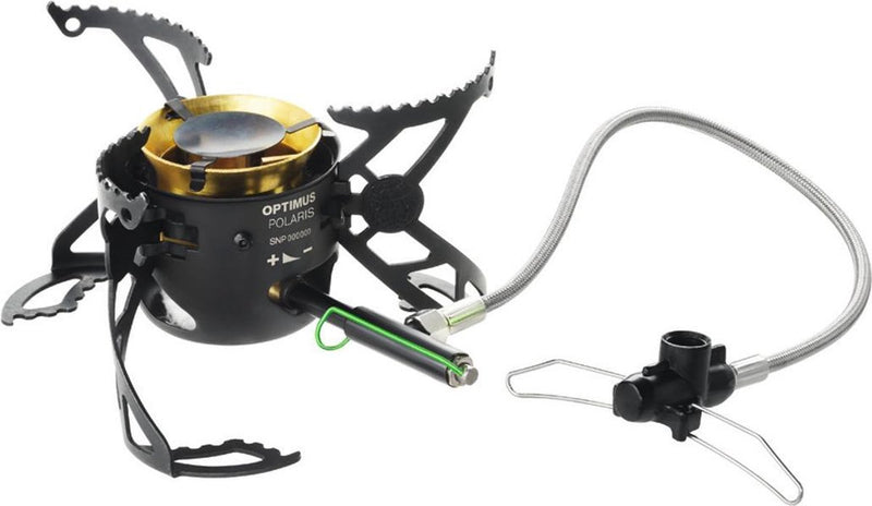 Optimus en optimus polaris optifuel - quemador de gas gasolina - acero inoxidable - negro