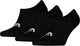 Head - unisex - alle sporten footies - training - 3 pack - maat 39-42