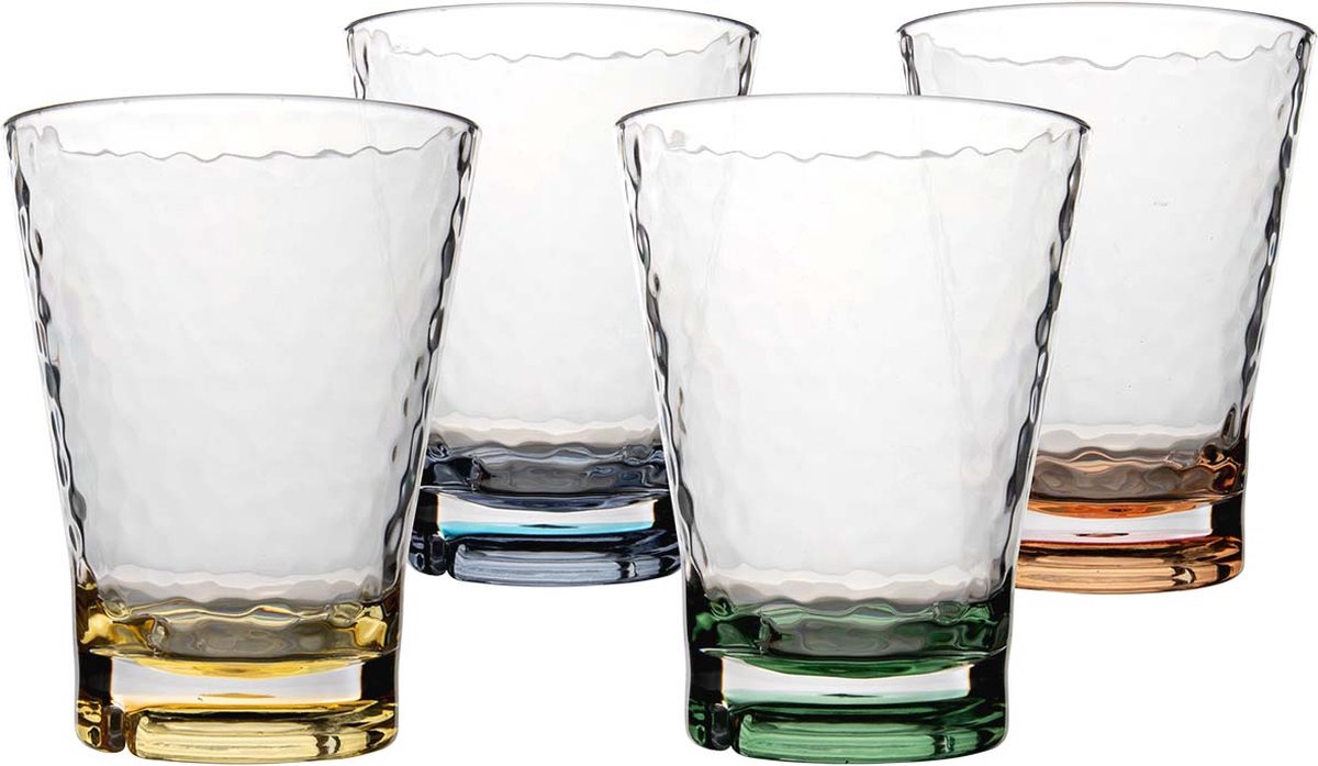 Bo-camp - pastello - bicchiere acqua - arbois - 350 ml - 4 pezzi