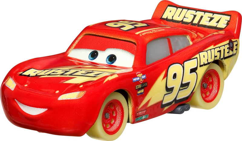 Disney Pixar Cars Saetta McQueen, macchina da corsa, 3 anni, metallo, rossa