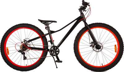 Volare Gradiente Bicicleta para niños - Niños - 26 pulgadas - Naranja negra - 7 Velocidad - Colección Prime