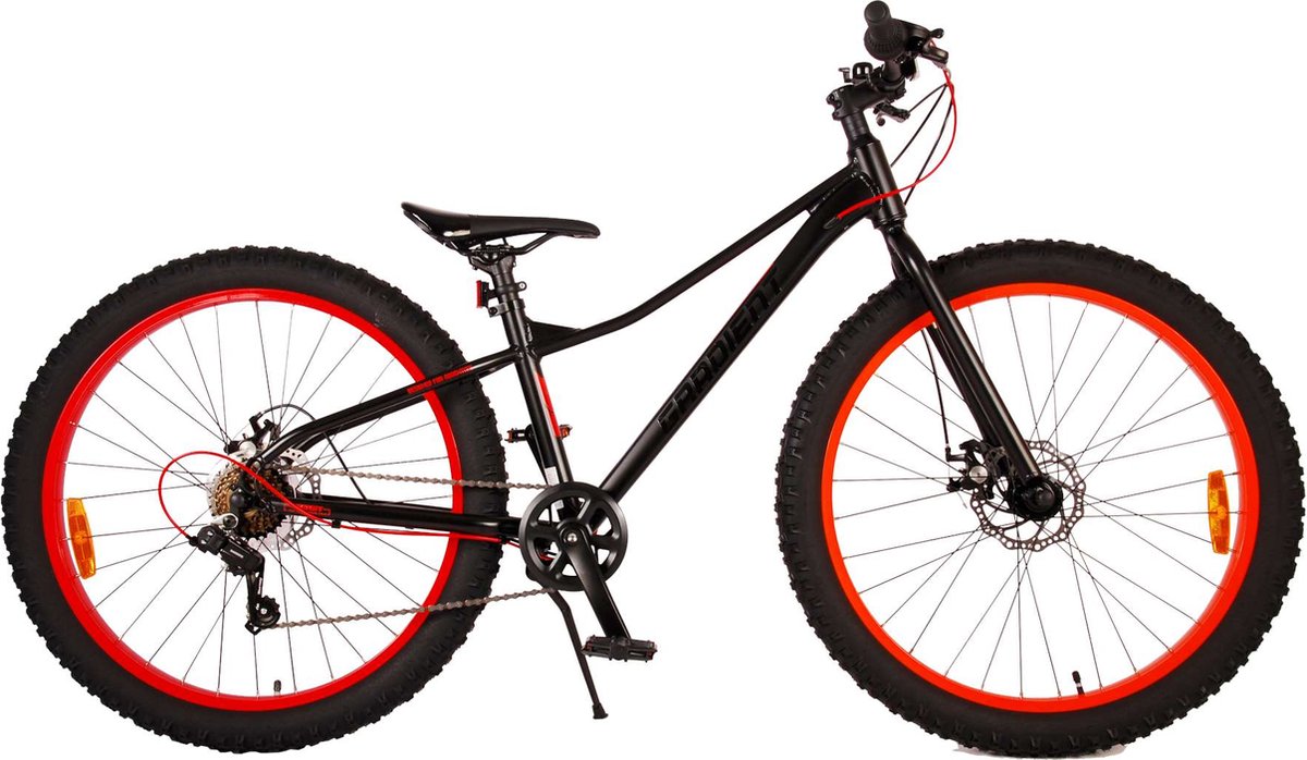 Vlatar Gradient Children's Bicycle - Boys - 26 pollici - Black Orange - 7 Speed ​​- Prime Collection