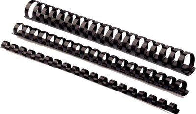 Fellowes bindruggen 12 mm zwart - 100 stuks