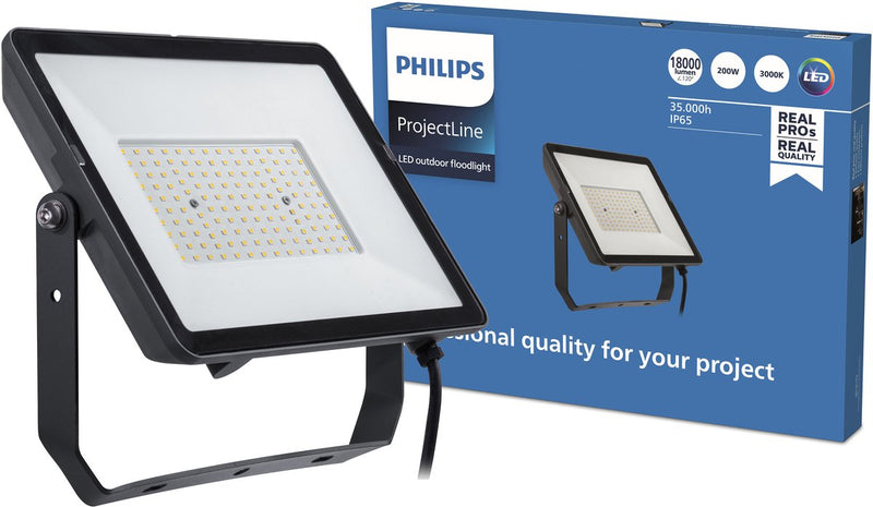 Faretto Philips LED Philips Projectline - 200 W - luce bianca calda