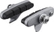 Pastiglie freno Shimano 105 br-r7000 v-brake 54 mm argento 2 pezzi