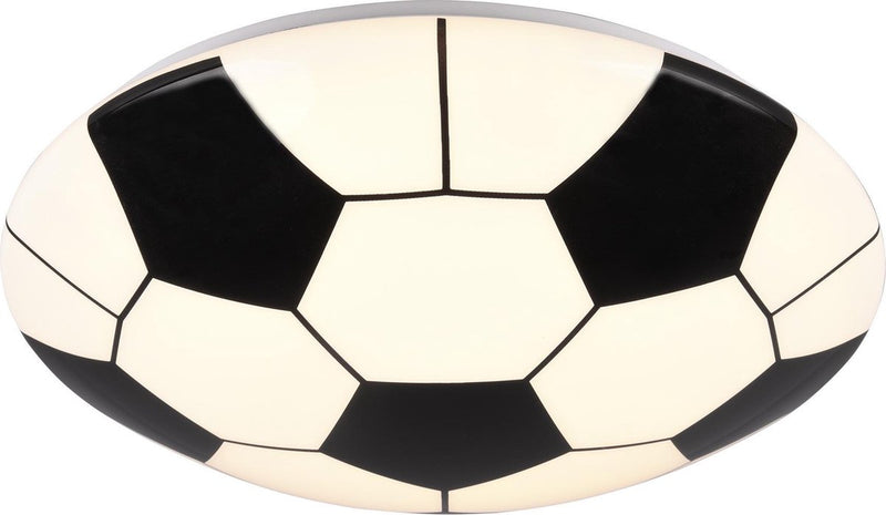 Rl vive tu trío de luces - lámpara de techo kloppi - blanco - 36x36x10 cm