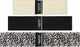 Juego de bandas de resistencia Avento - 3 piezas - banda para botín - banda de resistencia - algodón - leopardo beige negro