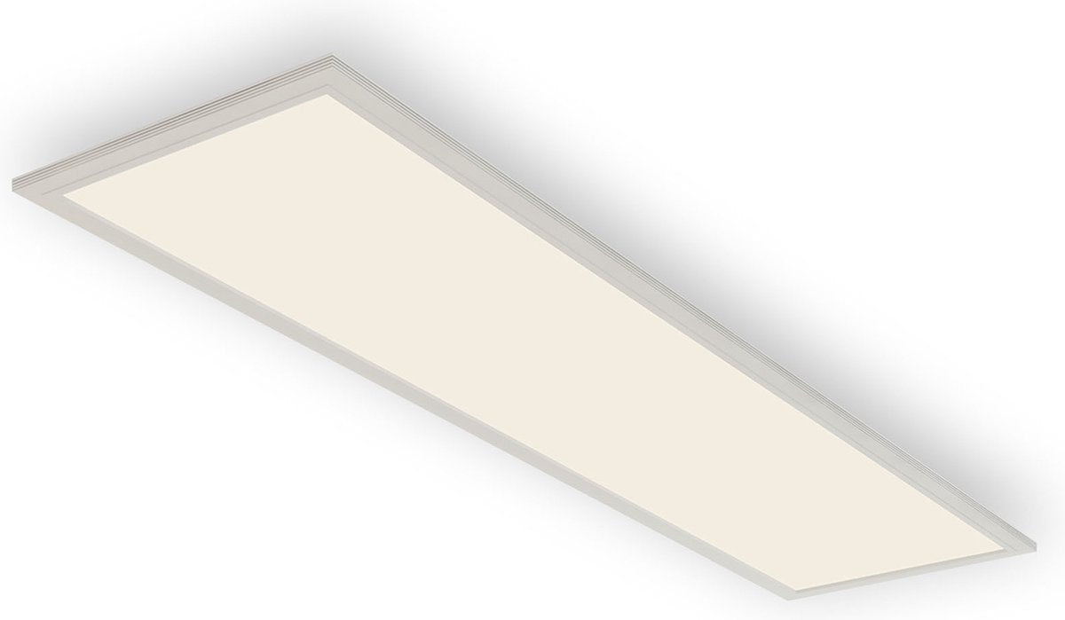 Briloner piatto - plafondlamp met bewegingsmelder tot 10 m - daglicht sensor - 1xled 38w - 4.100lm - 4.000k neutrale wit - 119.5 cm - wit