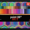 Stabilo Point 88 Arty Metal Box Fineliners, 66º.