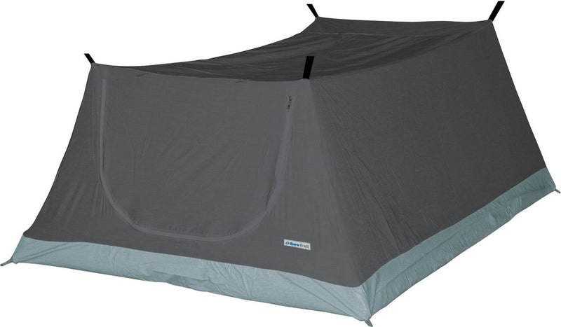 Eurotrail Tenda per rimorchio 200 x 135 x 70 cm poliestere nero