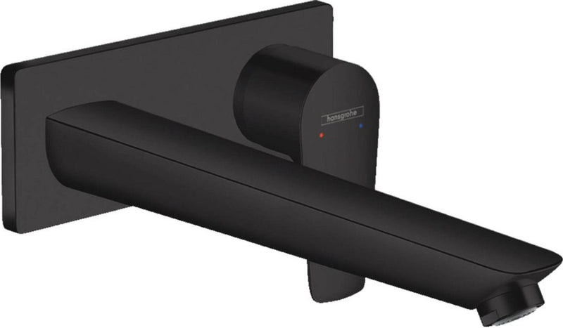 Hansgrohe talis e - miscelatore lavabo - comando monocomando - con piletta di scarico - misura 225mm - nero opaco