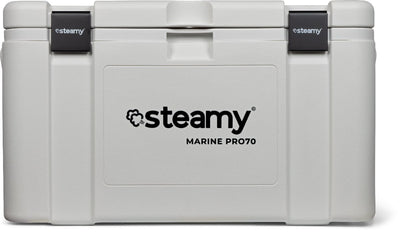 Steamy marine pro 70 - grote koelbox - extra goed geïsoleerd - 70 liter - wit