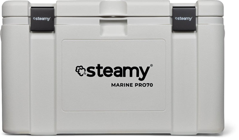 Steamy marine pro 70 - grote koelbox - extra goed geïsoleerd - 70 liter - wit