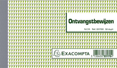 Scontrino Exacompta (libretto scontrino) 10,5x18 dupli nl