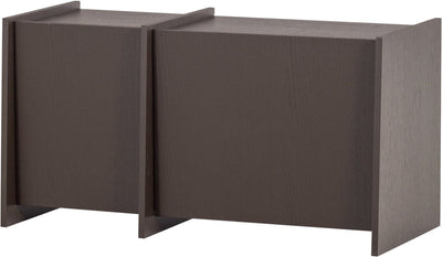 Mobile TV in legno brock 102 cm - impiallacciato frassino - marrone medio - 53x102x44