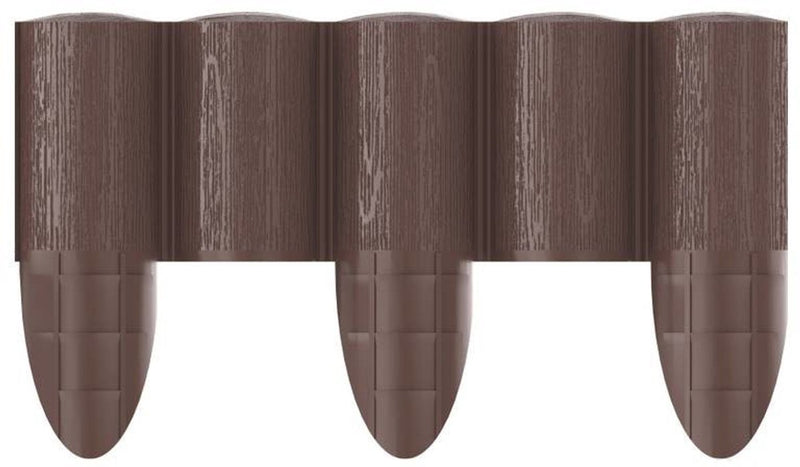 Palizzata da giardino Cellfast marrone 8 pezzi (17 30 cm h l)