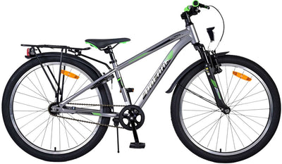 Bicicleta para niños Volare Cross - Niños - 24 pulgadas - Gris Oscuro