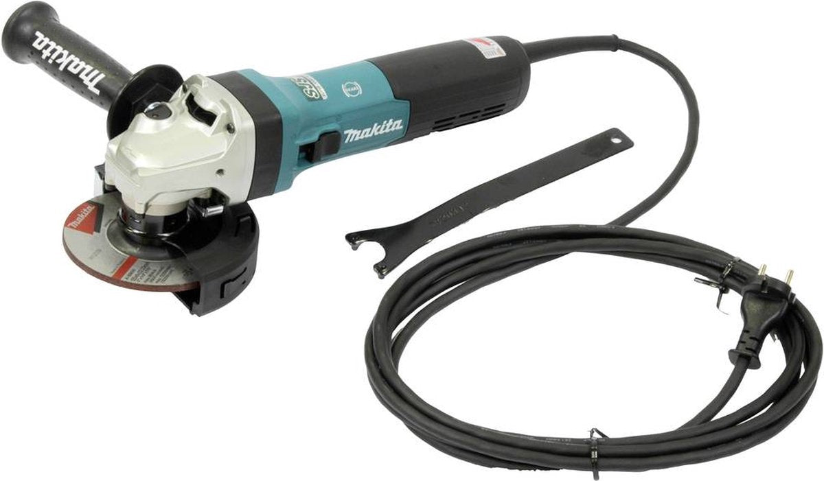 Makita ga5091x01 | 230v | amoladora angular | 125 mm | con interruptor de bloqueo | en caja - ga5091x01