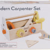 Classic World World Wooden Timmermanset con Toolbox, 18dlg.