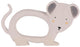 Trixie Natural Rubber Toy Mrs. ratón