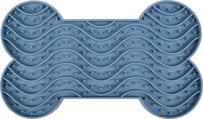 Alfombrilla para lamer flamencos yummee azul medio - azul