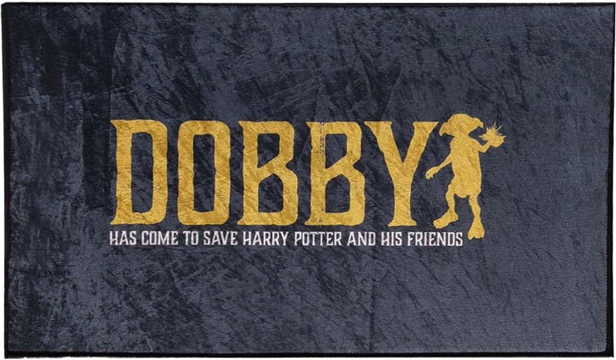 Sihir dükkani wizarding world - harry potter - deurmat - dobby 45x75cm