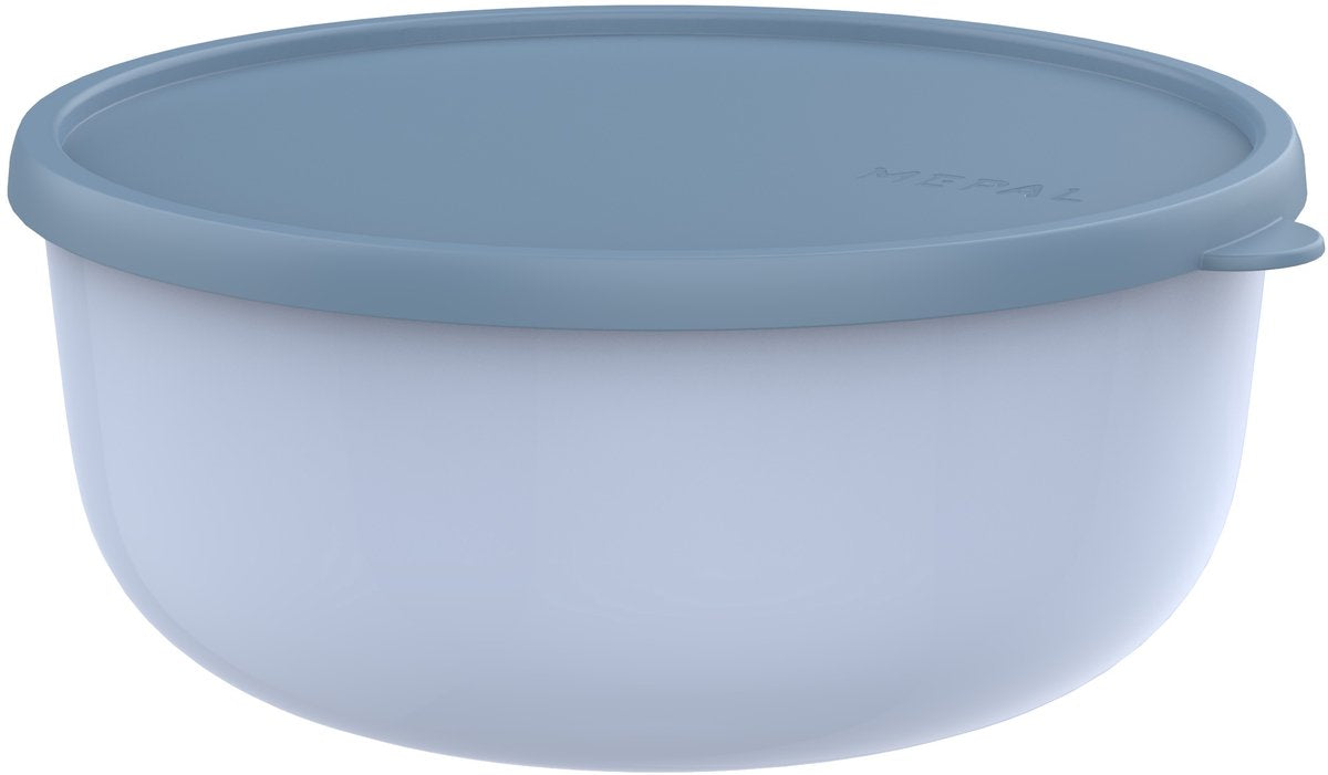 Mepal bewaardoos lumina - 3 l - magnetronbakje met deksel - nordic blue