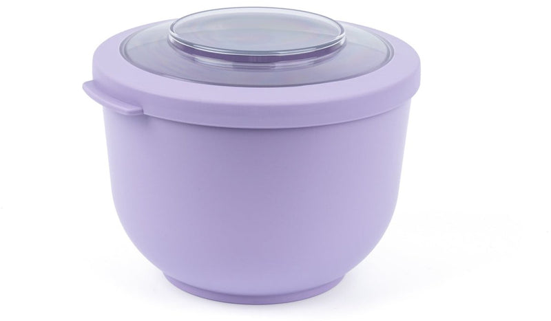 Amuse tylla lavanda - 1200 ml - lonchera - lonchera - tazón con tapa - recipiente para alimentos frescos perfectamente hermético - caja de ensalada para llevar - sin BPA - violeta