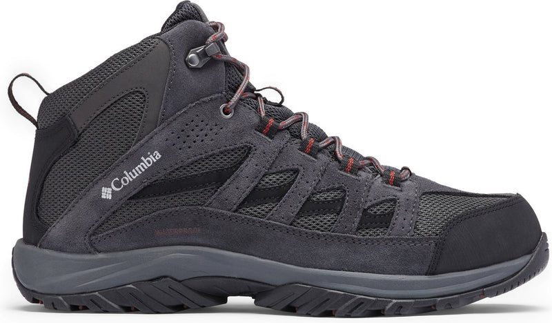 Columbia botas de montaña crestwood™ mid impermeables para hombre - gris