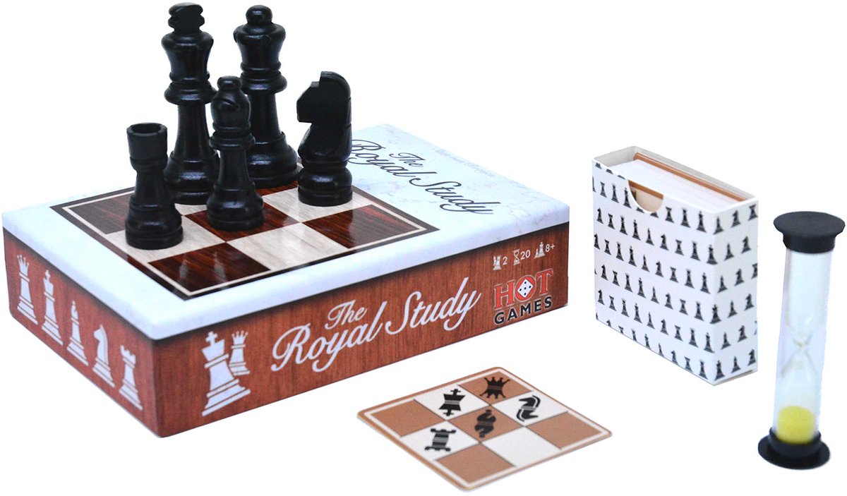 Hot games chess game the royal study - strategic board game with a twist.