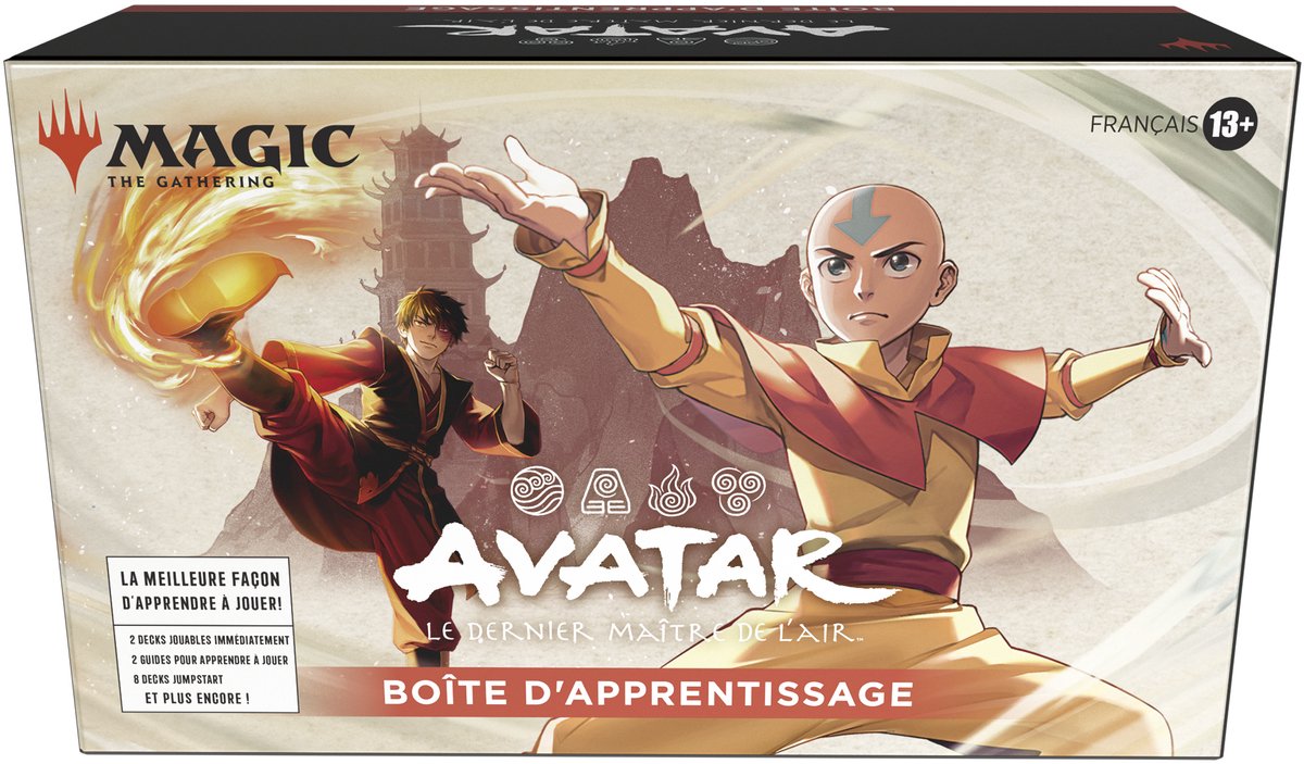 Wizards of the Coast llc magic: the Gathering - boîte d'apprentissage avatar, le dernier maître de l'air - fr