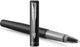Penna roller Parker Vector XL | vernice nera metallizzata su ottone con dettagli cromati | pennino fine con ricarica di inchiostro nero | confezione regalo
