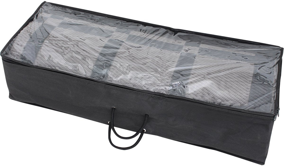 Alfombra de terraza Eurotrail - 400*250 cm - negro gris